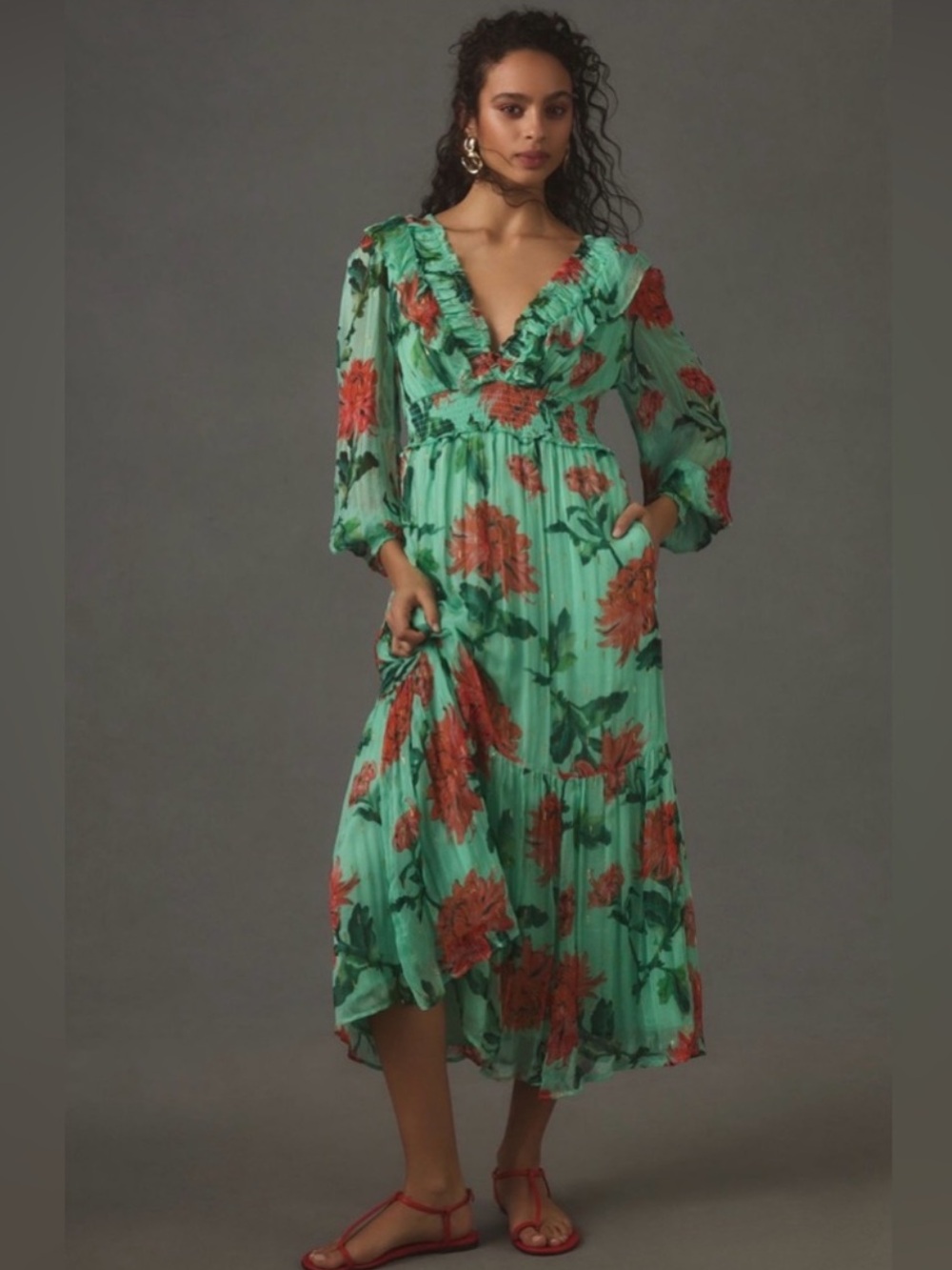 Anthropologie Odetta Dress